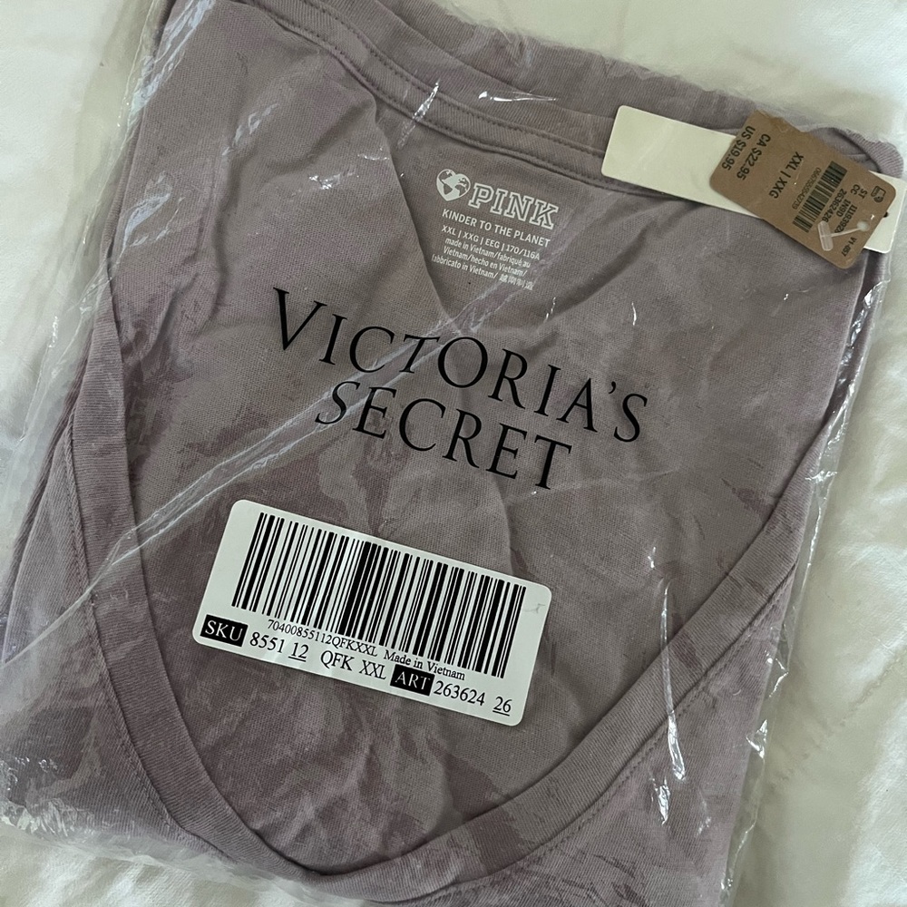 Victoria’s Secret lavender v neck t shirt